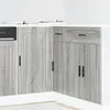 Image de vidaXL Armoire de cuisine Porto sonoma gris bois d'ingÃ©nierie