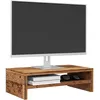 Image de vidaXL Support de moniteur vieux bois 42 x 24 x 13cm bois d'ingÃ©nierie