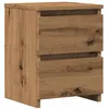 Image de vidaXL Table de chevet chÃªne artisanal 30x30x40 cm bois d'ingÃ©nierie