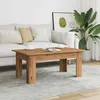 Image de vidaXL Table basse chÃªne artisanal 100x60x42 cm bois d'ingÃ©nierie