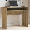 Image de vidaXL Bureau chÃªne artisanal 90x50x74 cm bois d'ingÃ©nierie