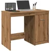 Image de vidaXL Bureau chÃªne artisanal 100x50x76 cm bois d'ingÃ©nierie