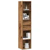 Image de vidaXL BibliothÃ¨que vieux bois 36x30x171 cm bois d'ingÃ©nierie