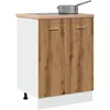 Image de Vidaxl Armoire De Plancher ChÃªne Artisanal 60x46x81,5 Cm