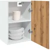 Image de vidaXL Armoire suspendue chÃªne artisanal 40x31x60 cm bois d'ingÃ©nierie