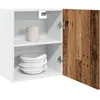 Image de vidaXL Armoire suspendue vieux bois 50x31x60 cm bois d'ingÃ©nierie