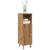 Image de vidaXL Armoire de bain chÃªne artisanal 30x30x95 cm bois d'ingÃ©nierie