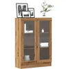 Image de vidaXL BibliothÃ¨que chÃªne artisanal 82,5x30,5x115 cm bois d'ingÃ©nierie