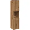 Image de Vidaxl Armoire De Salle De Bain Suspendue ChÃªne Artisanal 30x30x130 Cm