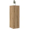 Image de vidaXL Meubles TV 2 pcs chÃªne artisanal 30,5x30x90cm bois d'ingÃ©nierie