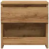 Image de Tables de chevet VidaXL  Table de chevet  Bois d'ingénierie Marron 40x30x39 cm P31600279