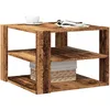 Image de vidaXL Table basse vieux bois 58x58x40 cm bois d'ingÃ©nierie