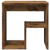 Image de Bouts de canapé, guéridons VidaXL  Table de chevet  bois d'ingénierie marron 40x30x40 cm P31600537