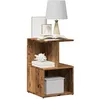 Image de vidaXL Tables de chevet 2 pcs vieux bois 35x35x55 cm bois d'ingÃ©nierie
