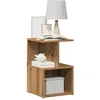 Image de vidaXL Table de chevet chÃªne artisanal 35x35x55 cm bois d'ingÃ©nierie