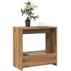 Image de vidaXL Table d'appoint chÃªne artisanal 50x26x50 cm bois d'ingÃ©nierie