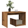 Image de vidaXL Table d'appoint vieux bois 59x36x38 cm bois d'ingÃ©nierie