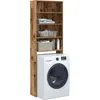 Image de vidaXL Meuble pour machine Ã  laver vieux bois 64x24x190 cm
