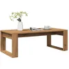 Image de vidaXL Table basse chÃªne artisanal 102x50x35 cm bois d'ingÃ©nierie