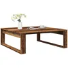 Image de vidaXL Table basse vieux bois 100x100x35 cm bois d'ingÃ©nierie