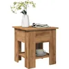Image de vidaXL Table basse chÃªne artisanal 40x40x42 cm bois d'ingÃ©nierie