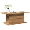 Image de Vidaxl Table Basse ChÃªne Artisanal 102x55,5x40 Cm Bois D'ingÃ©nierie