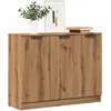Image de vidaXL Buffet chÃªne artisanal 90,5x30x70 cm bois d'ingÃ©nierie
