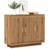Image de vidaXL Buffet chÃªne artisanal 92x35x75 cm bois d'ingÃ©nierie