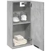 Image de vidaXL Armoire de salle de bain murale Gris bÃ©ton 32x20x67 cm