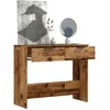 Image de vidaXL Table console vieux bois 90x36x75 cm bois d'ingÃ©nierie