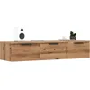 Image de vidaXL Armoire murale chÃªne artisanal 102x30x20 cm bois d'ingÃ©nierie