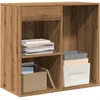 Image de vidaXL Armoire cosmÃ©tique chÃªne artisanal 80x40x75cm Bois d'ingÃ©nierie