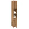 Image de vidaXL Armoire de salle de bain chÃªne artisanal 30x30x190 cm