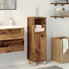 Image de vidaXL Armoire de salle de bain vieux bois 30x30x100cm bois ingÃ©nierie