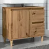 Image de vidaXL Armoire lavabo chÃªne artisanal 65x33x60 cm bois d'ingÃ©nierie