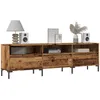 Image de vidaXL Meuble TV vieux bois 150x30x44,5 cm bois d'ingÃ©nierie