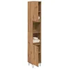 Image de vidaXL Armoire de salle de bain chÃªne artisanal 30x30x190 cm