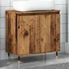 Image de vidaXL Armoire de salle de bain vieux bois 58x33x60 cm bois ingÃ©nierie