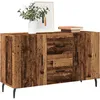 Image de vidaXL Buffet vieux bois 100x36x60 cm bois d'ingÃ©nierie
