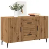 Image de vidaXL Buffet chÃªne artisanal 100x36x60 cm bois d'ingÃ©nierie