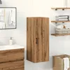 Image de Vidaxl Armoire Murale ChÃªne Artisanal 34,5x34x90 Cm Bois D'ingÃ©nierie