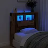 Image de Vidaxl TÃªte De Lit Ã Led Vieux Bois 100x18,5x103,5cm Bois D'ingÃ©nierie