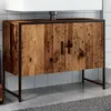 Image de vidaXL Armoire de salle de bain vieux bois 80x33x60 cm bois ingÃ©nierie