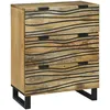 Image de Vidaxl Sous-Console 60x33.5x75 Cm Bois Massif De Manguier