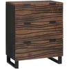 Image de Vidaxl Buffet 60x33,5x75 Cm En Bois Massif De Mangue