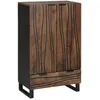 Image de Vidaxl Buffet 60x33.5x100 Cm Bois Massif Mango