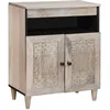 Image de vidaXL Buffet Blanc 33,5 x 60 x 75 cm