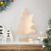 Image de vidaXL Arbre de NoÃ«l en bois pour dÃ©coration 70 cm bois massif