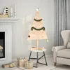Image de vidaXL Arbre de NoÃ«l en bois pour dÃ©coration 110 cm bois massif