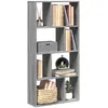 Image de vidaXL BibliothÃ¨que sonoma gris 60x20x120 cm bois d'ingÃ©nierie